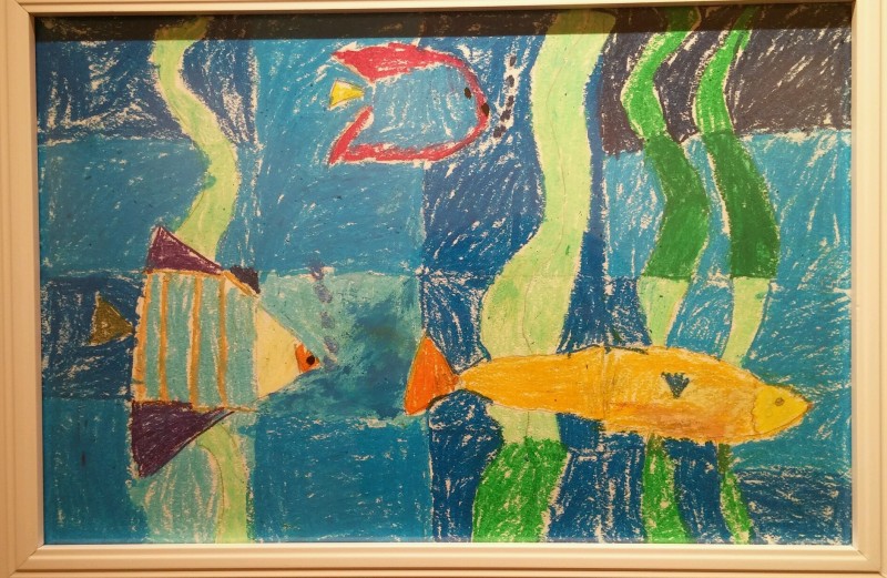 Fish Scene by Julia Kaplan