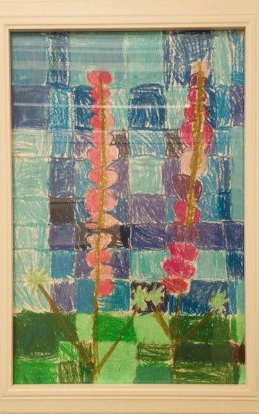 Two Lupines by Lucy Kaplan Two Lupines by Lucy Kaplan