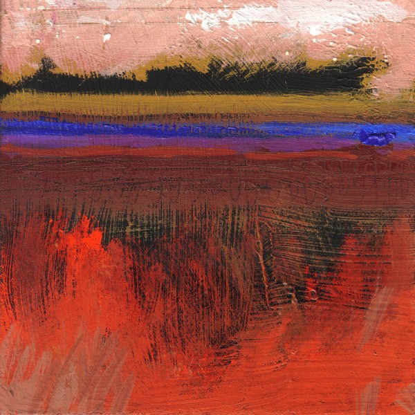 Thurlow 6x6in Embroiled AcryliconPanel 2014
