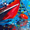 red buoy
