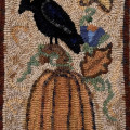 homola  crow and pumpkin