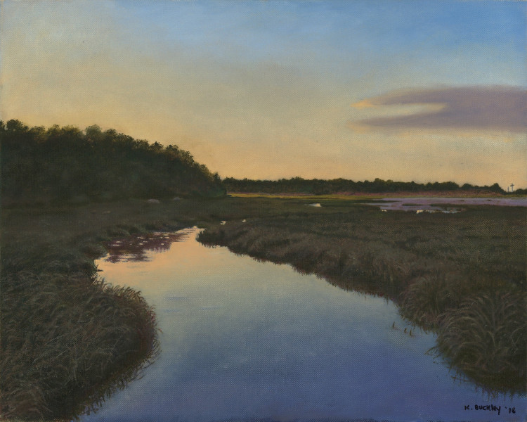 buckley kerry midsummer evening  oil on canvas  x20   buckley kerry midsummer evening  oil on canvas  x20