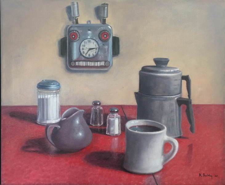 buckley kerry w morning ritual oil on canvas  x24   buckley kerry w morning ritual oil on canvas  x24