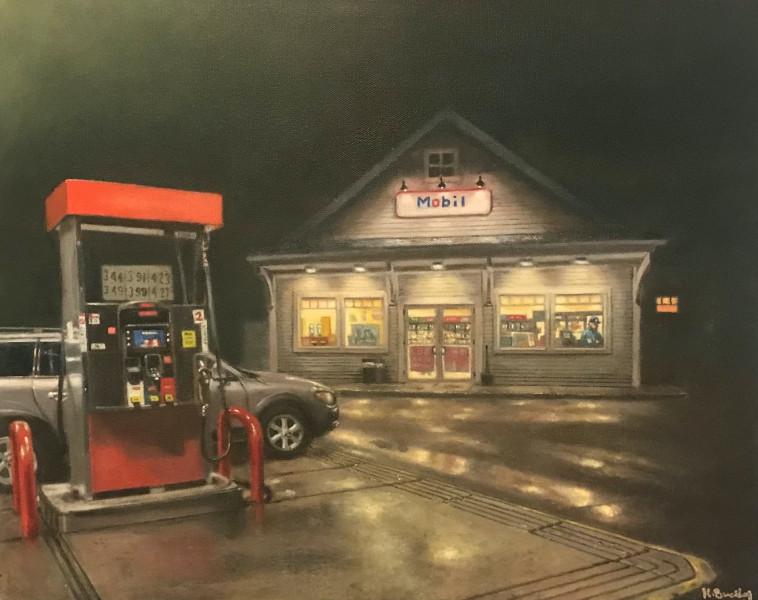 buckley kerry w open all night oil on canvas  x20   buckley kerry w open all night oil on canvas  x20