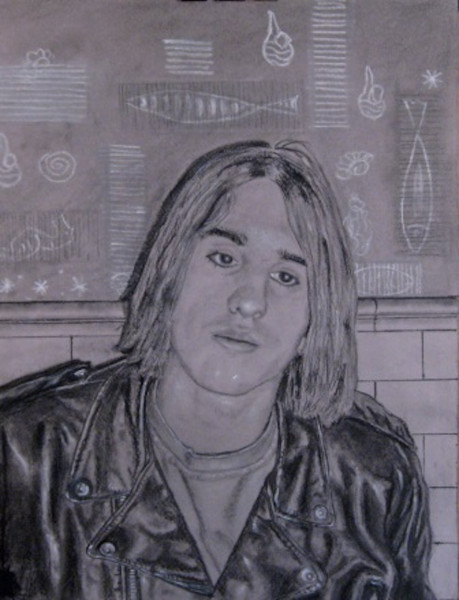 buckley kerry w the apostle charcoal drawing  x14   buckley kerry w the apostle charcoal drawing  x14