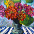 zinnias